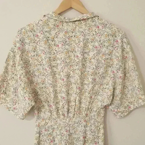 Zara Elbow Sleeve Printed Dress - Picture 7 of 10